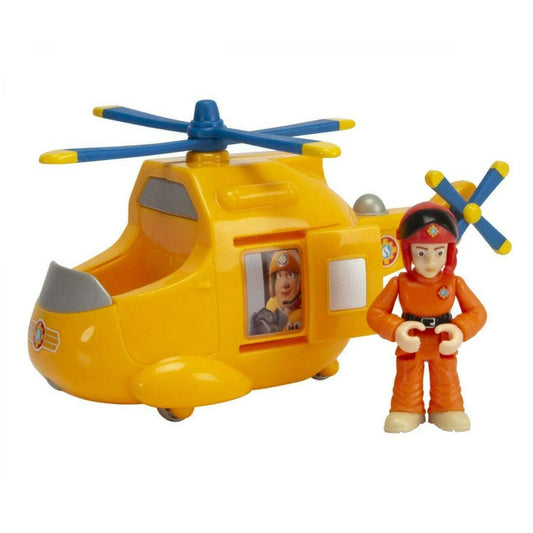 Fireman Sam Junior Wallaby 2 Helicopter With Krystyna
