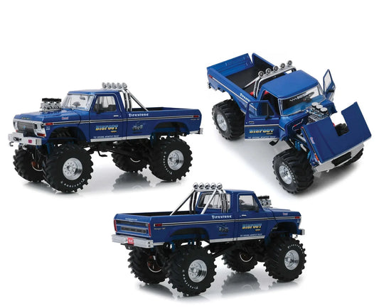 Greenlight Collectibles 1/18 GMC Big Foot 1974 Ford F-250 Monster Truck with 48" Wheels
