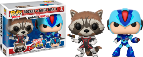 Rocket and Megaman Marvel Vs Capcom Infinite Games Funko POP! Vinyl Figure (2-Pack)