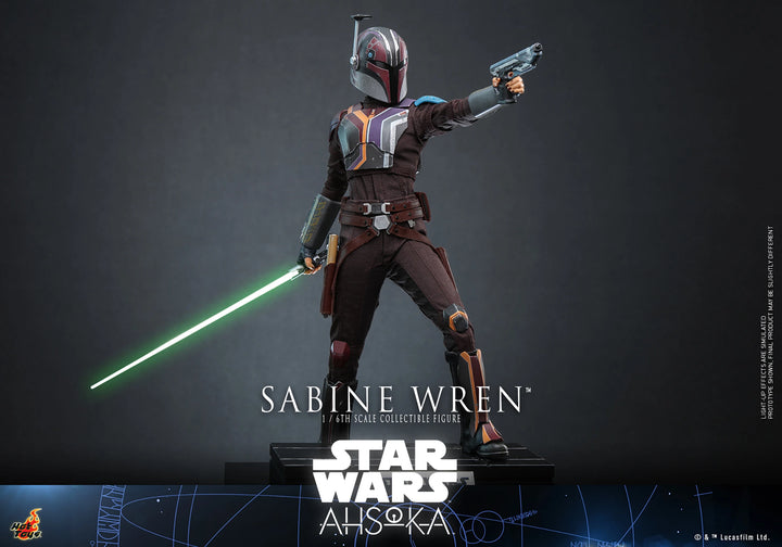 Hot Toys Star Wars Ahsoka Series Sabine Wren 1/6th Scale Figure