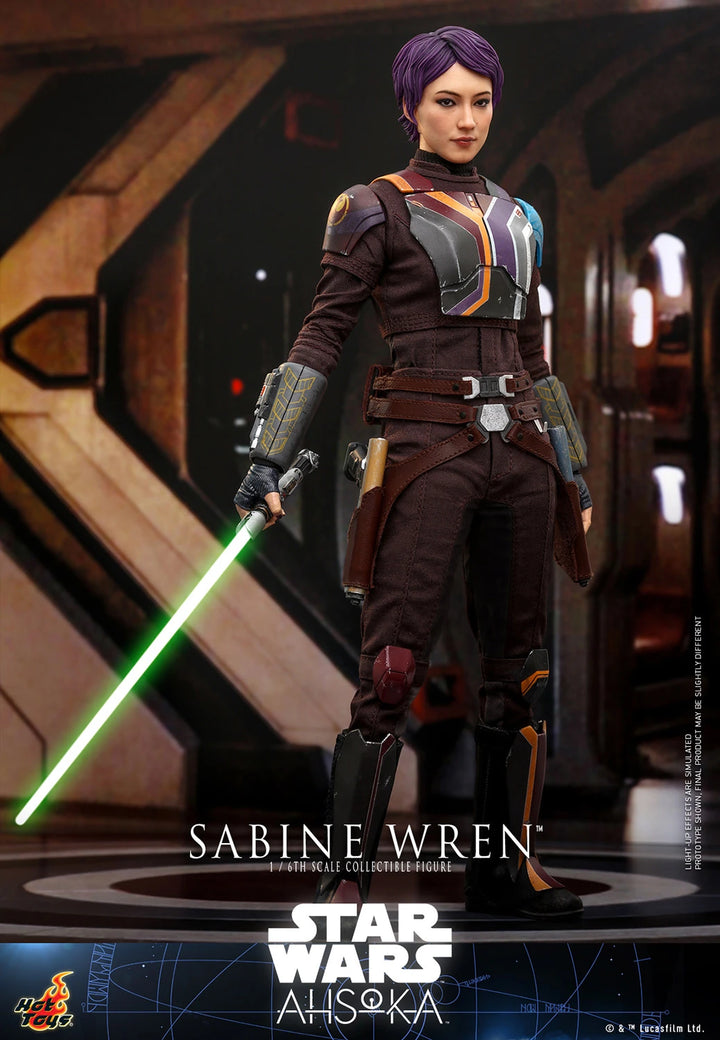 Hot Toys Star Wars Ahsoka Series Sabine Wren 1/6th Scale Figure