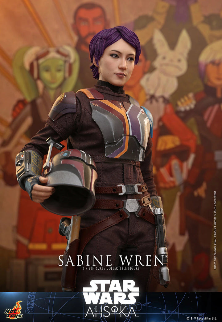 Hot Toys Star Wars Ahsoka Series Sabine Wren 1/6th Scale Figure