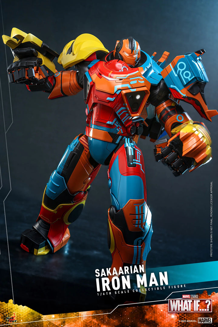 Hot Toys What If...? Sakaarian Iron Man 1/6th Scale Figure