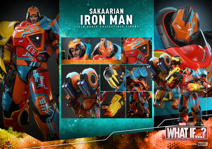 Hot Toys What If...? Sakaarian Iron Man 1/6th Scale Figure