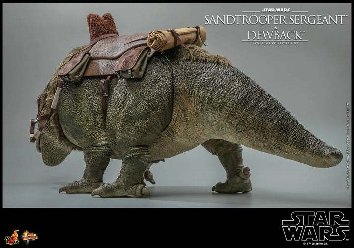 Hot Toys Star Wars A New Hope Sandtrooper Sergeant and Dewback 1/6th Scale Figure