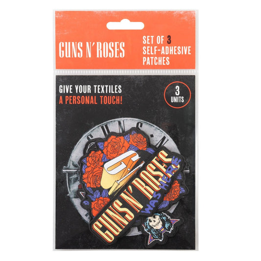 Guns N' Roses Set of 3 Patches
