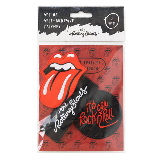 The Rolling Stones Set of 3 Patches