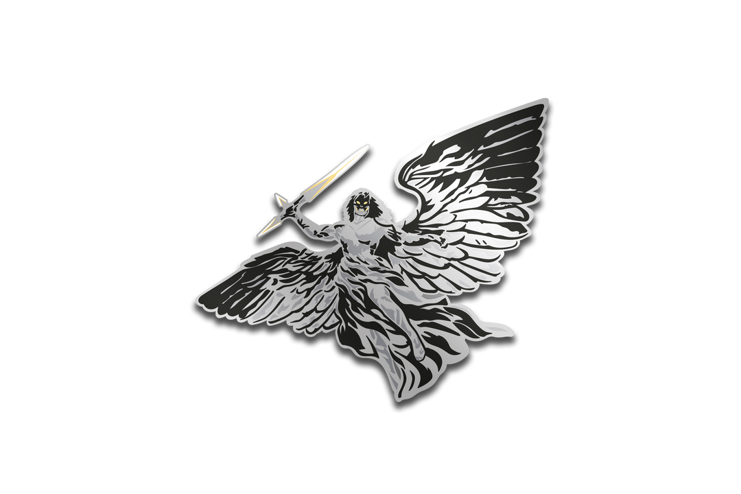Pinfinity Platinum Angel Magic: The Gathering Secret Lair Limited Edition XL AR Pin
