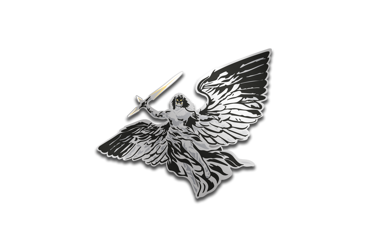 Pinfinity Platinum Angel Magic: The Gathering Secret Lair Limited Edition XL AR Pin
