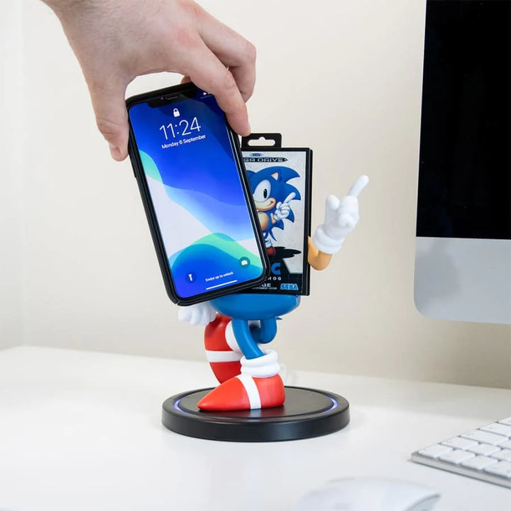 Power Idolz Sonic the Hedgehog Wireless Mobile Phone Charging Dock