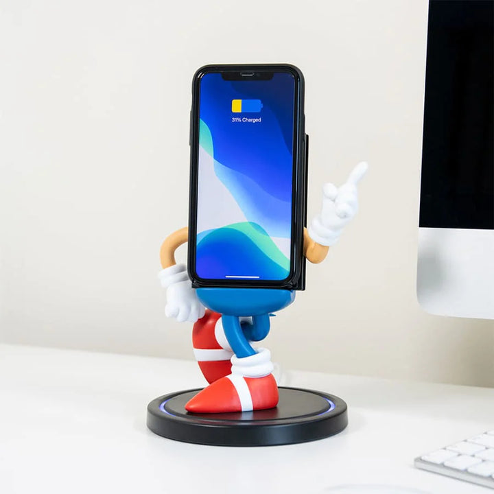 Power Idolz Sonic the Hedgehog Wireless Mobile Phone Charging Dock