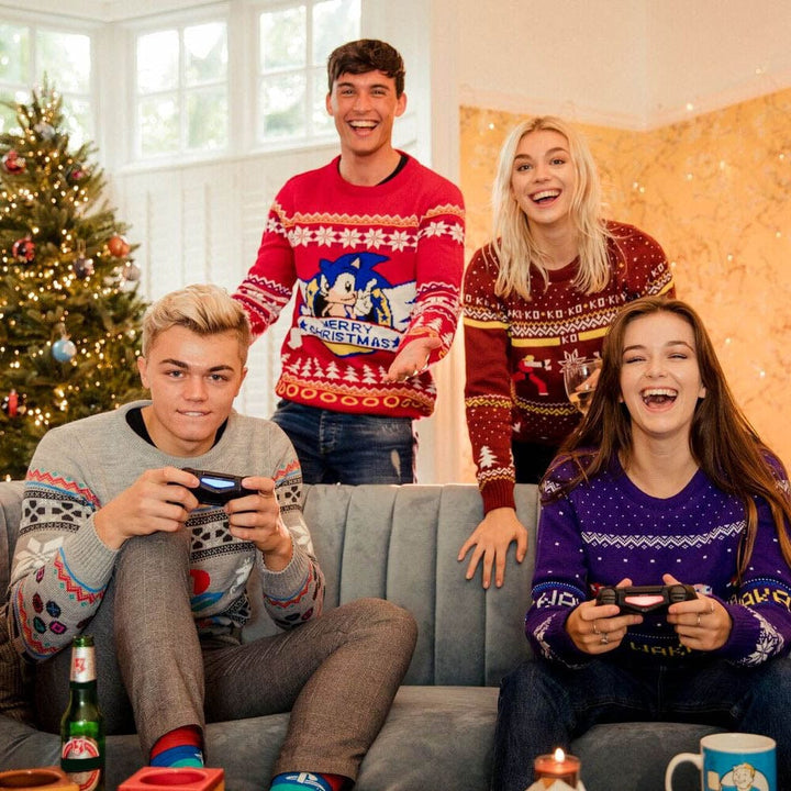 Official Sonic the Hedgehog Christmas Unisex Jumper