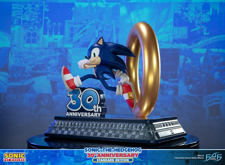 First4Figures Sonic The Hedgehog Sonic (30th Anniversary) Statue