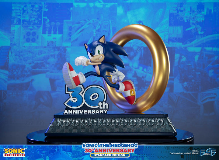 First4Figures Sonic The Hedgehog Sonic (30th Anniversary) Statue