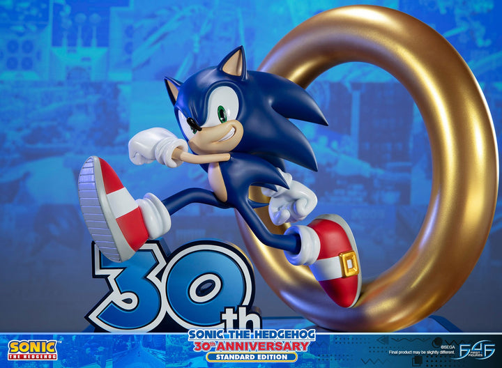 First4Figures Sonic The Hedgehog Sonic (30th Anniversary) Statue