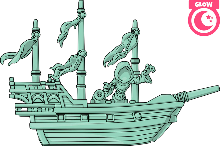 Youtooz Ghost Ship Sea of Thieves Vinyl Figure
