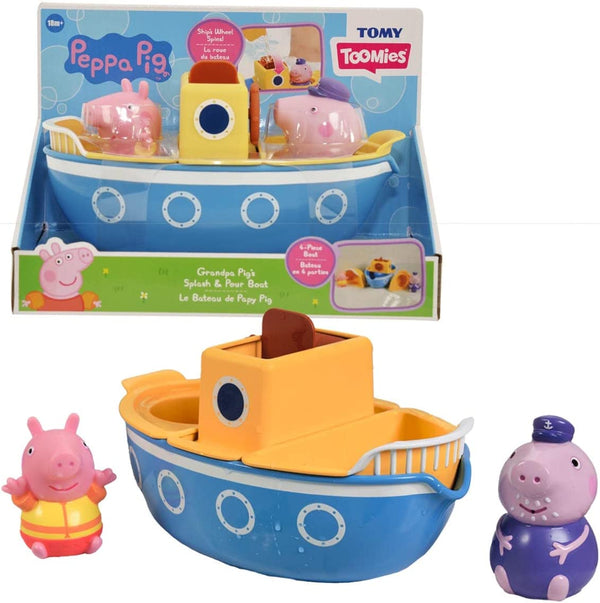 Peppa Pig Grandpa Pig's Splash & Pour Boat