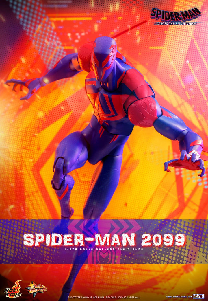 Hot Toys Spider-Man Across The Spider-Verse Spider-Man 2099 1/6th Scale  Figure