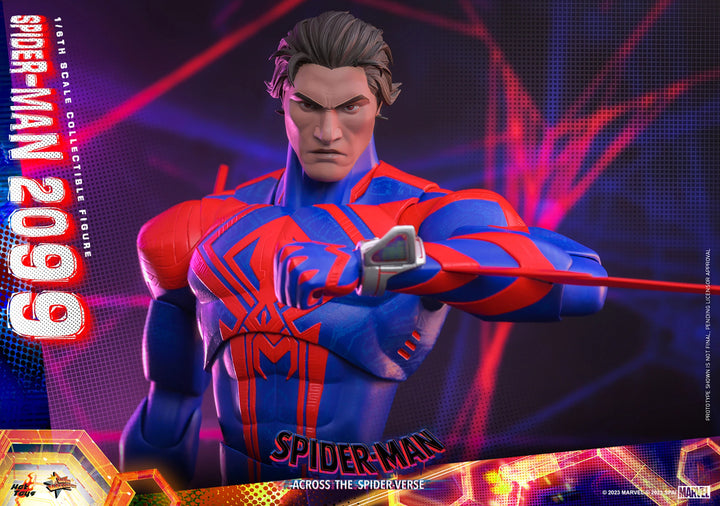 Hot Toys Spider-Man Across The Spider-Verse Spider-Man 2099 1/6th Scale  Figure