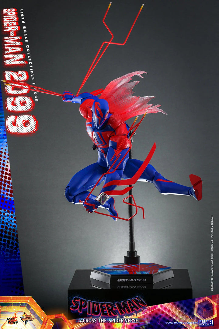 Hot Toys Spider-Man Across The Spider-Verse Spider-Man 2099 1/6th Scale  Figure