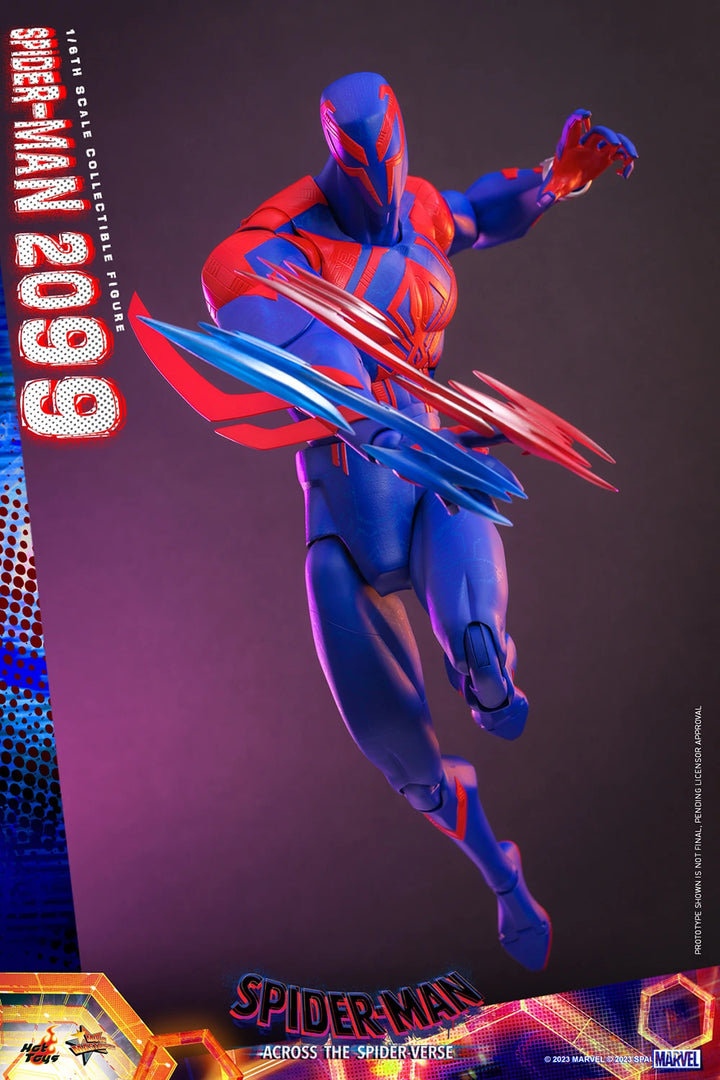 Hot Toys Spider-Man Across The Spider-Verse Spider-Man 2099 1/6th Scale  Figure