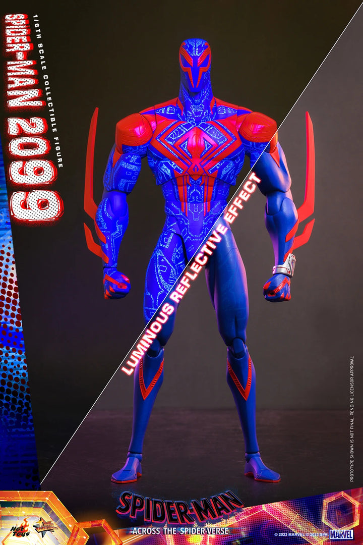 Hot Toys Spider-Man Across The Spider-Verse Spider-Man 2099 1/6th Scale  Figure
