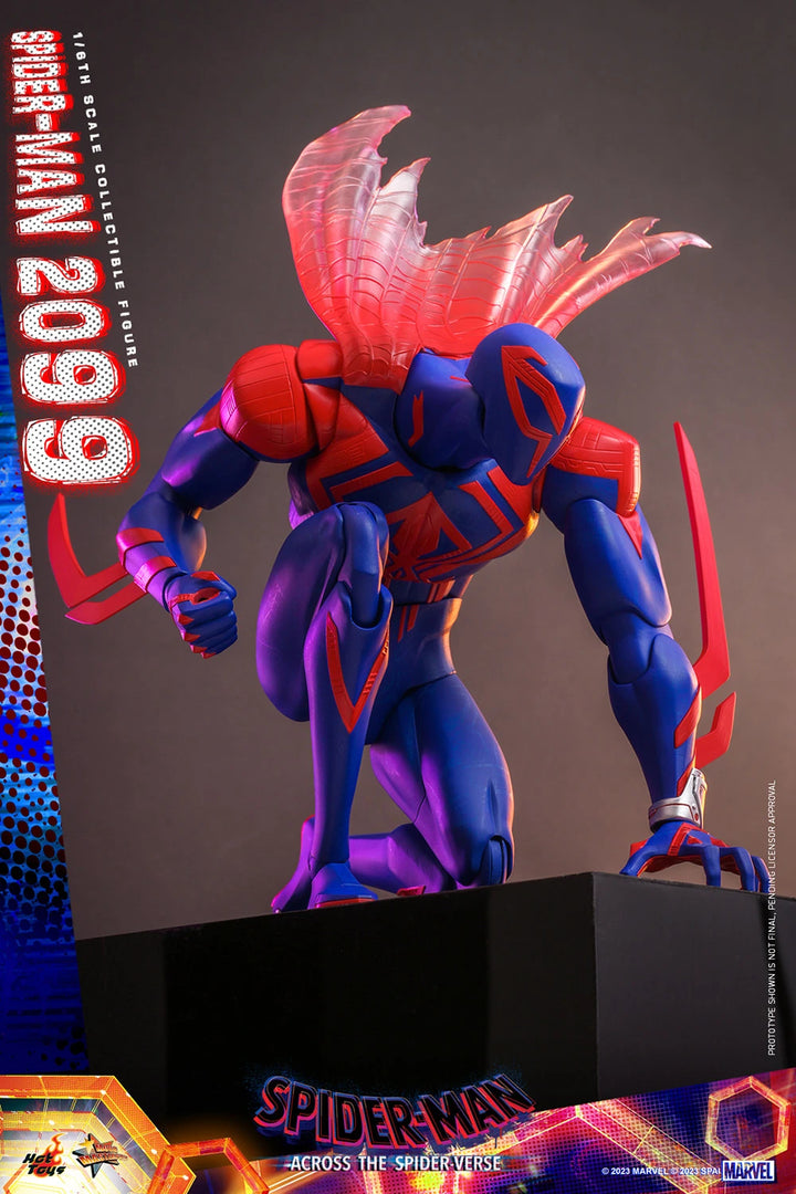 Hot Toys Spider-Man Across The Spider-Verse Spider-Man 2099 1/6th Scale  Figure