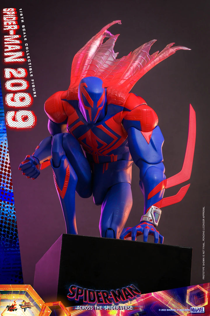 Hot Toys Spider-Man Across The Spider-Verse Spider-Man 2099 1/6th Scale  Figure