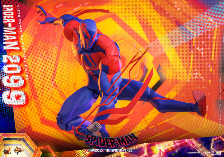 Hot Toys Spider-Man Across The Spider-Verse Spider-Man 2099 1/6th Scale  Figure