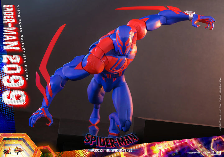 Hot Toys Spider-Man Across The Spider-Verse Spider-Man 2099 1/6th Scale  Figure