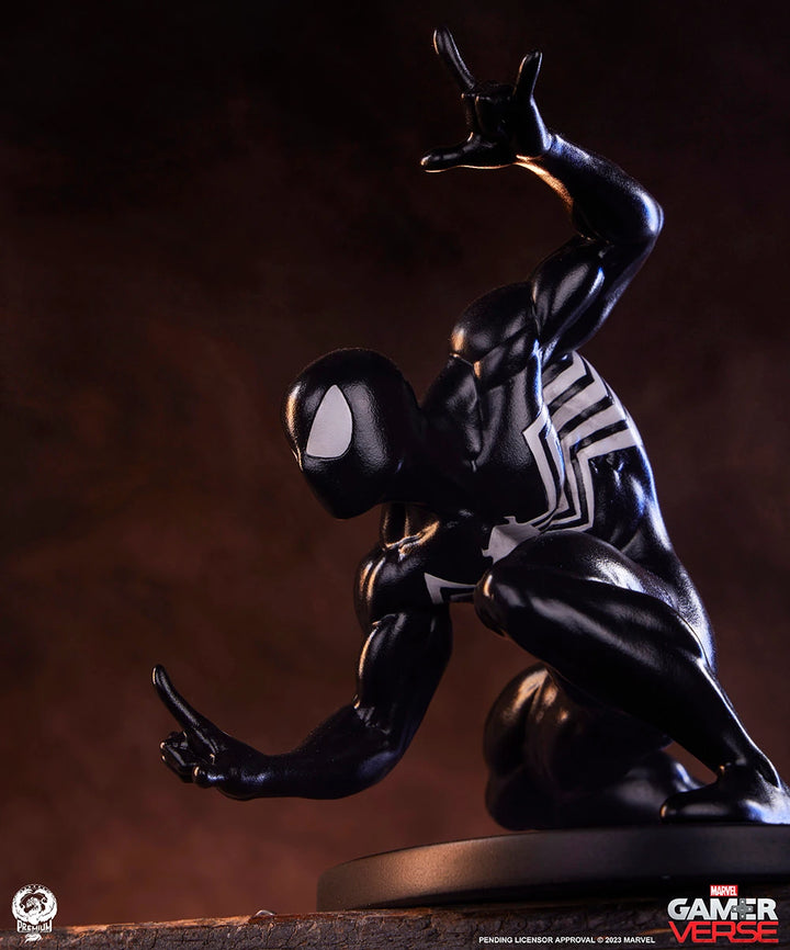 Spider-Man Marvel Gamerverse Classics Spider-Man (Black Suit Edition) 1/10 Scale Statue