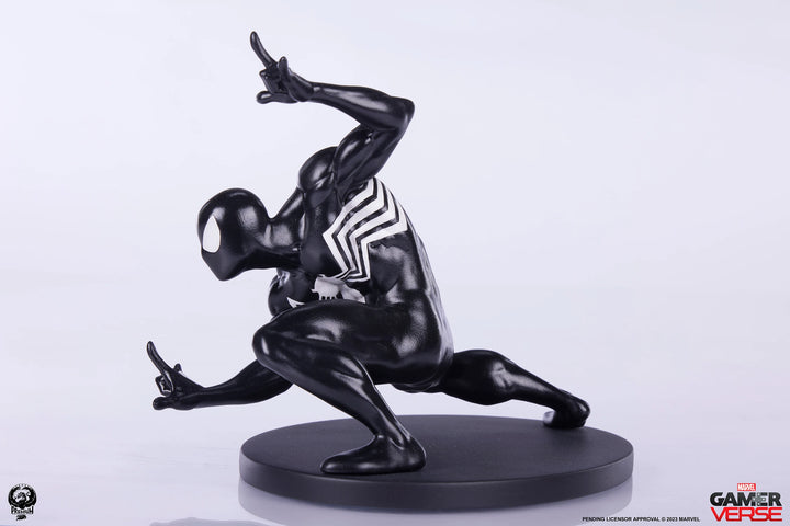 Spider-Man Marvel Gamerverse Classics Spider-Man (Black Suit Edition) 1/10 Scale Statue