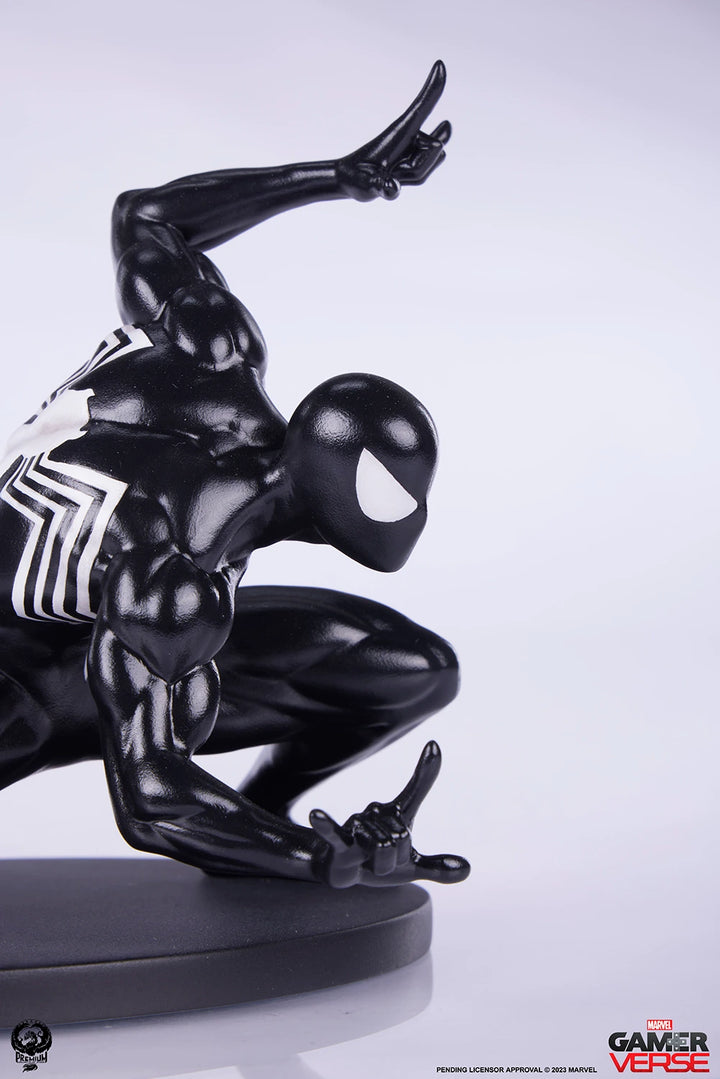 Spider-Man Marvel Gamerverse Classics Spider-Man (Black Suit Edition) 1/10 Scale Statue