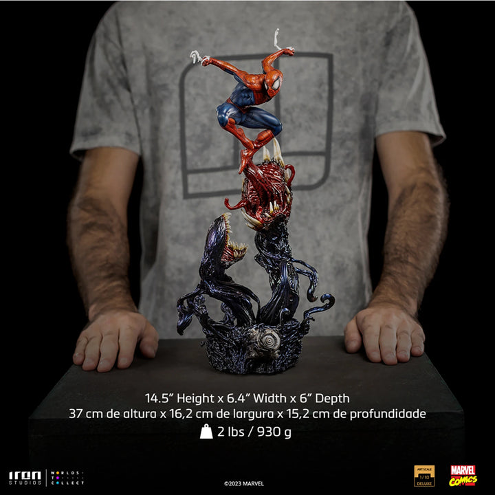 Iron Studios Marvel Comics Spider-Man 1/10 Art Scale Deluxe Statue