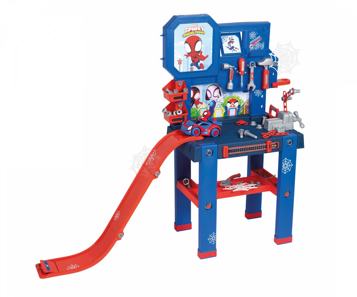 Marvel Spidey and His Amazing Friends Bricolo Workbench Playset