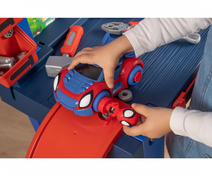 Marvel Spidey and His Amazing Friends Bricolo Workbench Playset