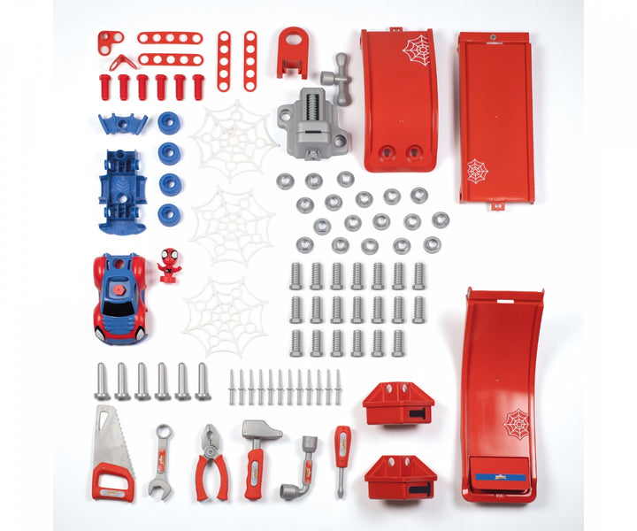 Marvel Spidey and His Amazing Friends Bricolo Workbench Playset