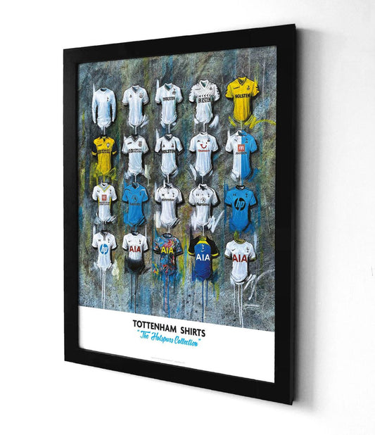 Spurs FC 2022 Shirts - A2 Signed Limited Edition Prints