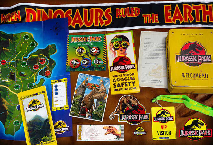 Jurassic Park Welcome Kit Collectors Kit