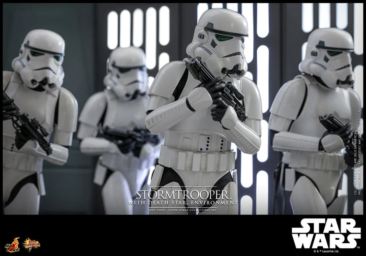 Hot Toys Star Wars Stormtrooper with Death Star Environment 1/6th Scale Figure