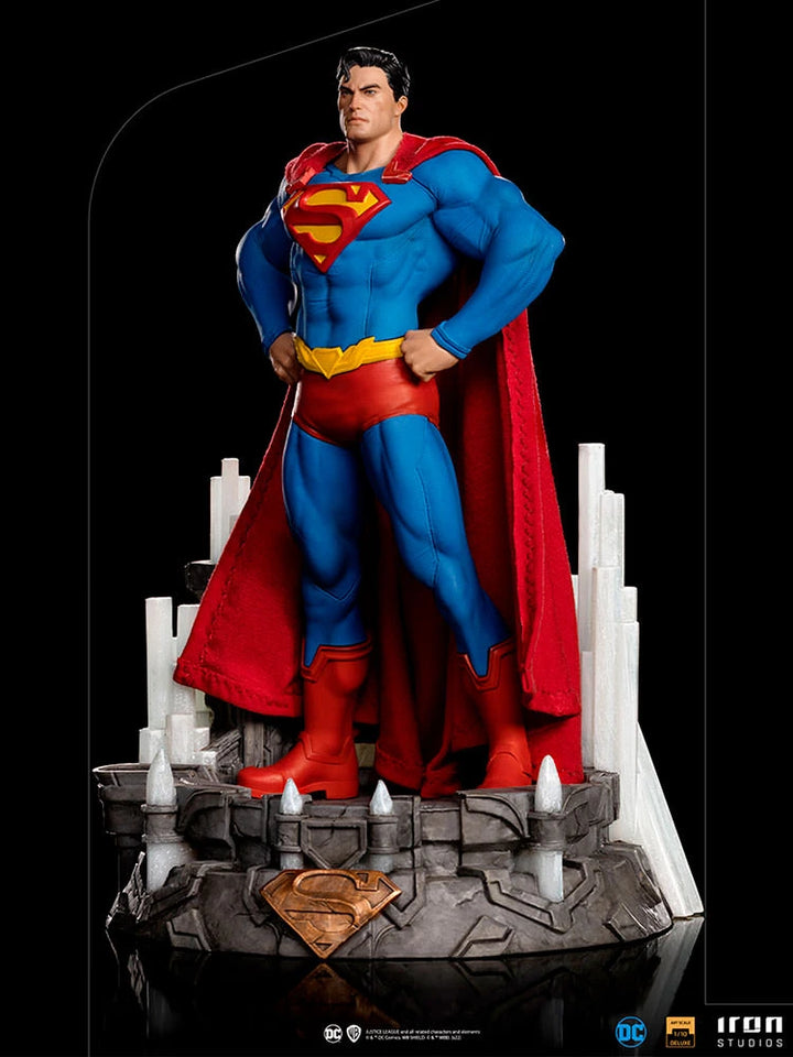 Iron Studios DC Comics Superman Unleashed 1/10 Deluxe Art Scale Limited Edition Statue