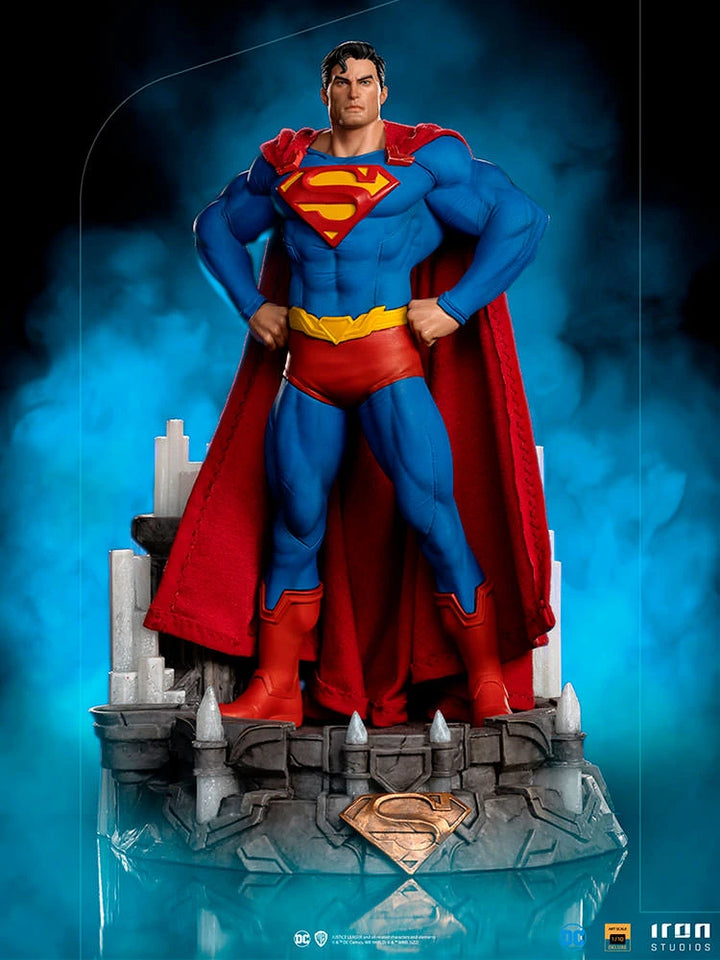 Iron Studios DC Comics Superman Unleashed 1/10 Deluxe Art Scale Limited Edition Statue
