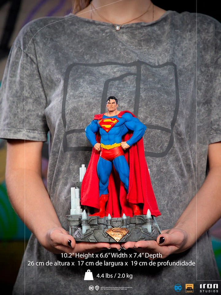 Iron Studios DC Comics Superman Unleashed 1/10 Deluxe Art Scale Limited Edition Statue
