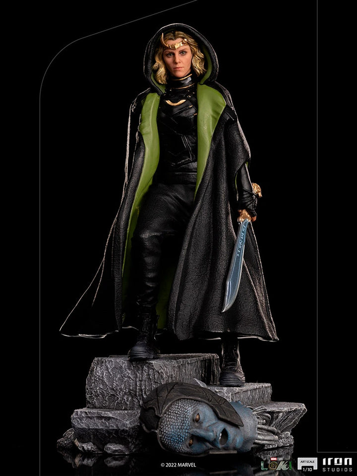 Iron Studios Loki Battle Diorama Series Sylvie 1/10 Art Scale Limited Edition Statue