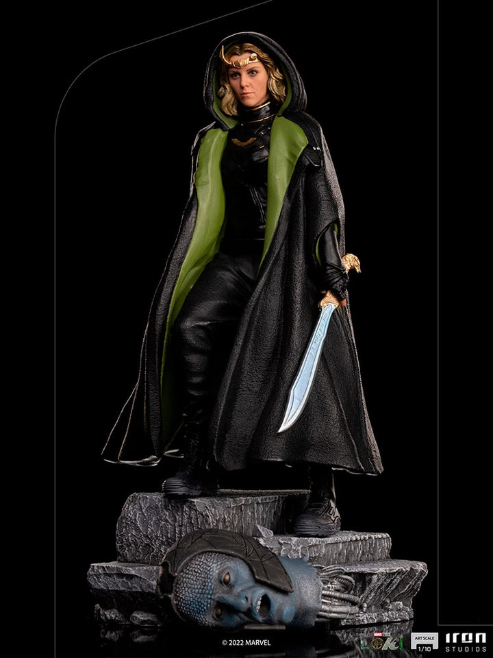 Iron Studios Loki Battle Diorama Series Sylvie 1/10 Art Scale Limited Edition Statue
