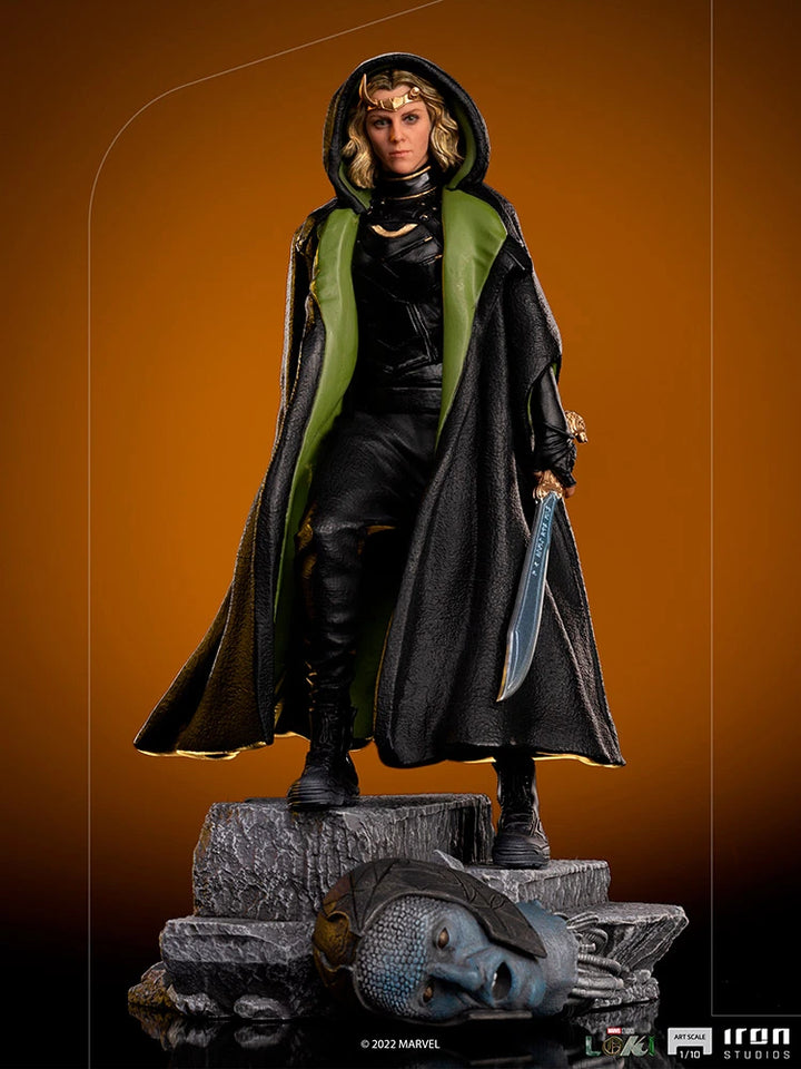Iron Studios Loki Battle Diorama Series Sylvie 1/10 Art Scale Limited Edition Statue
