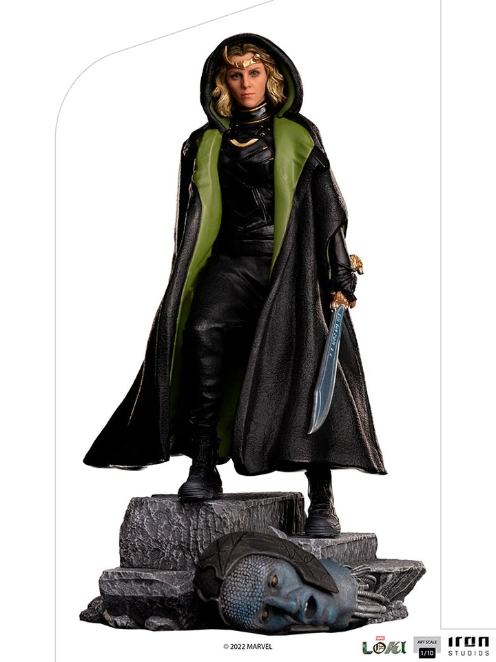 Iron Studios Loki Battle Diorama Series Sylvie 1/10 Art Scale Limited Edition Statue