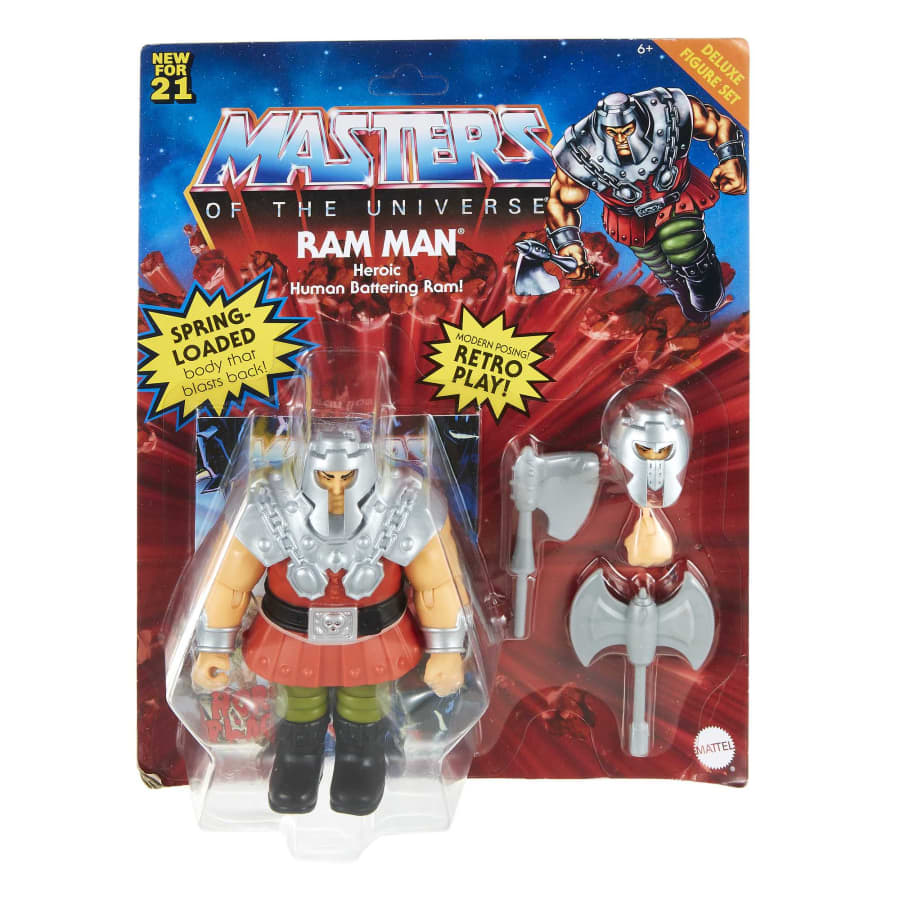 Masters of the Universe Origins Ram‑Man 5.5" Scale Action Figure