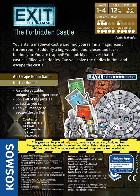 EXIT: The Forbidden Castle Board Game - Image 2