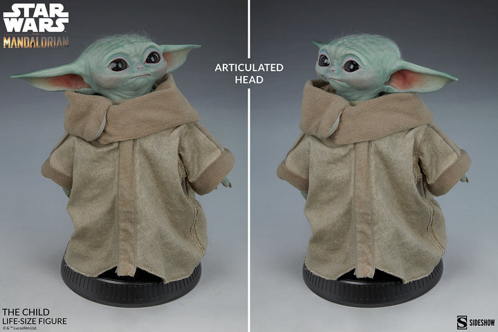 Sideshow The Mandalorian The Child (Grogu) 1:1 Scale Life-Size Figure